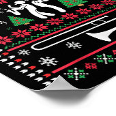 Poster Trombone Christmas Ugly Trombonist Jazz Music Marc (Coin)