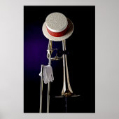 Poster Trombone Jazz (Devant)