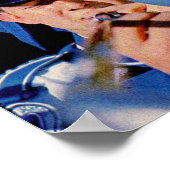 Poster trombone mob AKA bande geeks allé sauvage (Coin)