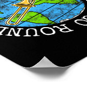 Poster Trombone Rend Le Monde Parcouru (Coin)