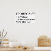 Poster Trombonistère air chaud (Cuisine)