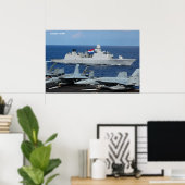 Poster Trompe HNLMS (F-803) (Bureau à domicile)