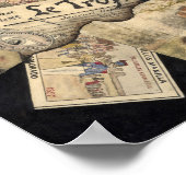 Poster Trompe l’oeil | E. Delcroix (Coin)