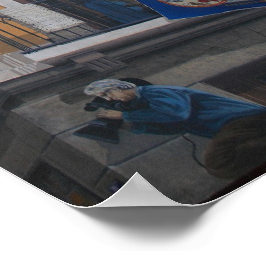 Poster Trompe L'oeil (Coin)