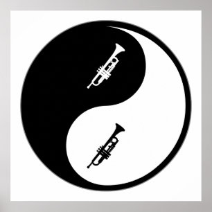Poster Trompette de Yin Yang