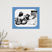 Poster Trompettes anglais (Cuisine)