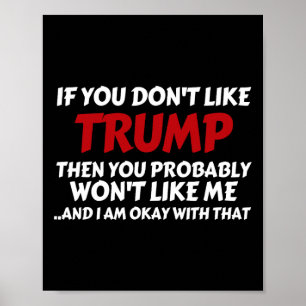 Poster Trompez si vous n'aimez pas Trump