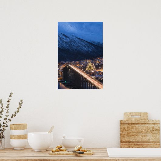 Poster Tromso Norvège (Cuisine)
