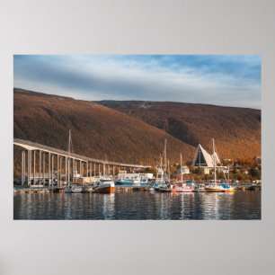 Poster Tromso Norvège du Nord