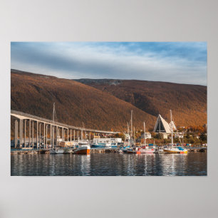 Poster Tromso Norvège du Nord