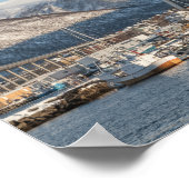 Poster Tromso Norvège Photo de voyage (Coin)