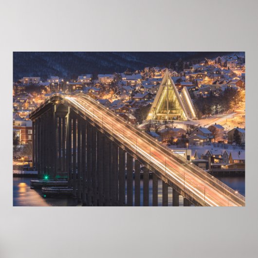 Poster Tromso norvégien (Devant)