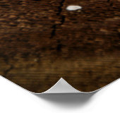 Poster tronc d'arbre Brown (Coin)