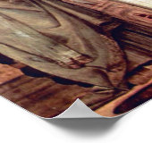 Poster Trône de Madone d'anges et de saints (Coin)