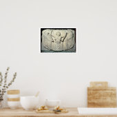 Poster Trône Ludovisi, détail montrant la naissance de Vé (Cuisine)