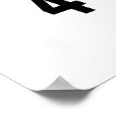 Poster Trop Coo 4 Skool drôle Cool Pigeon Pun (Coin)