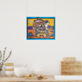 Poster "Trop Cool" pour Chambre Familiale, Enfants (Cuisine)