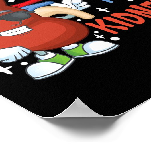 Poster Trop Cool Pour Deux Reins Transplanter La Maladie (Coin)