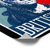 Poster Trop Cool pour le Jour de l'Indépendance britanniq (Coin)