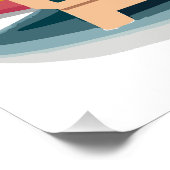 Poster Trop Cool pour l'école Retour à l'école (Coin)