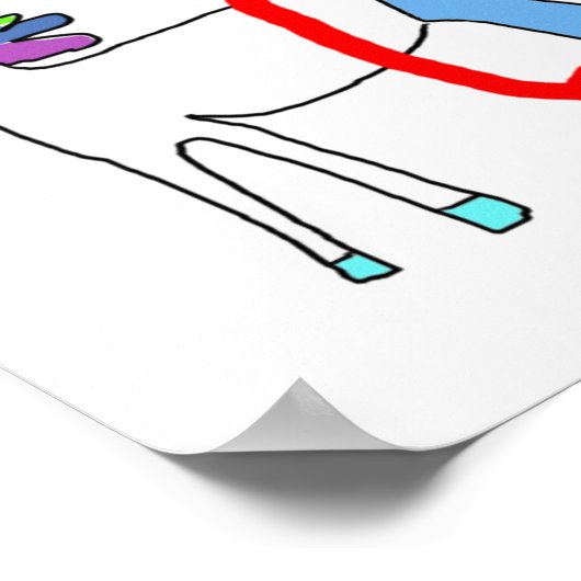 Poster Trop Cool Pour Les Pantalons (Coin)