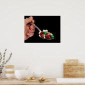 Poster Trop de cuillère (Cuisine)