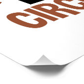 Poster Trop de Pi peut vous donner une grande circonféren (Coin)