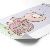 Poster trop de pluie (Coin)