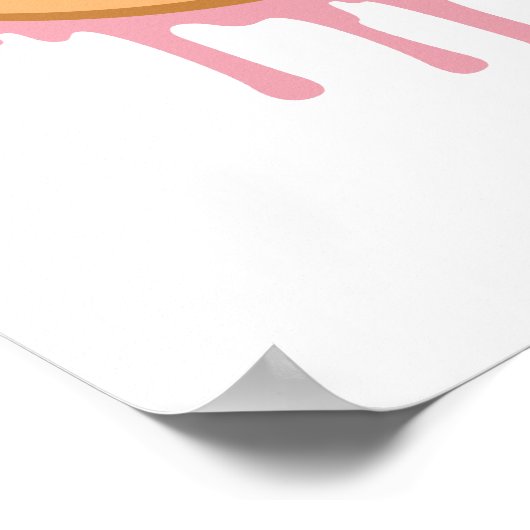 Poster trop de sirop (Coin)