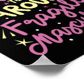 Poster Trop Maladroit Pour Être Autour D'Une Masculinité (Coin)