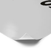 Poster Trop mignon pour faire peur ! Singe vampire (Coin)