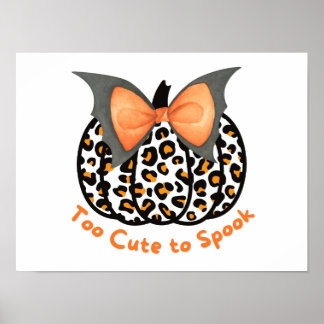 Poster Trop mignon pour parler