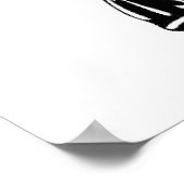 Poster Trop sombre à lire (Coin)