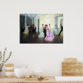 Poster Trop tôt par James Tissot (Cuisine)