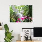 Poster Tropical Angel du Jardin du Gardien ailé Ph (Bureau à domicile)