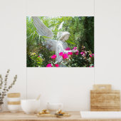 Poster Tropical Angel du Jardin du Gardien ailé Ph (Cuisine)