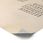 Poster Tropical Beach Heart Mariage 14 Seating Chart (Coin)