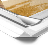 Poster Tropical Beach Ocean View Fake Window With Blinds (Coin)