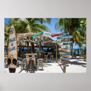 Poster Tropical Beach Resort