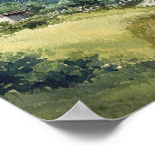 Poster Tropical Caribbean Wedding Welcome Sign (Coin)