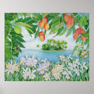 Poster Tropical Island