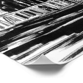 Poster Tropical Island Huts Palm Trees Totem Poles (Coin)