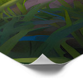 Poster Tropical Ocean Island Sandy Beach Shore  (Coin)