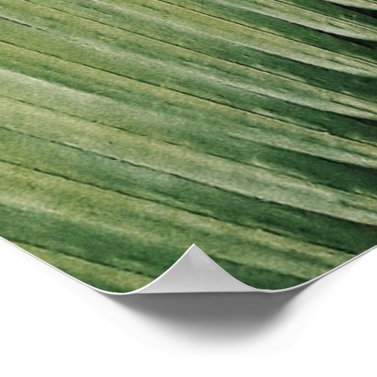 Poster Tropical Palm Leave Greenery Mariage Seating Chart (Coin)