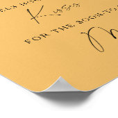 Poster Tropicales - Combien de baisers jeu de douche de n (Coin)