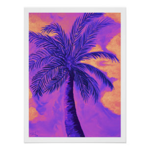 Poster Tropicana de palmier de Redland Bay