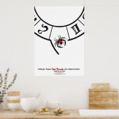 Poster Trópico de San Fermin (Cuisine)