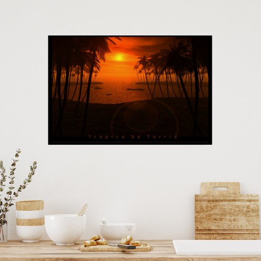 Poster Trópico De Torrid (Cuisine)