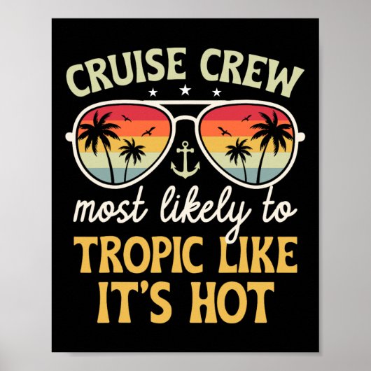 Poster Tropique le plus probable comme il est Hot Matchin (Devant)