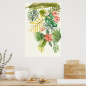 Poster Tropiques souples (Cuisine)